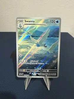 POKEMON - SWANNA - 110/086 - ILLUSTRATION RARE - S&V WHITE FLARE - NM - Image 1
