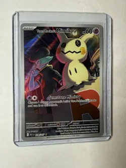 Pokemon TCG Ascended Heroes Team Rocket’s Mimikyu 238/217 Illustration Rare - Image 1