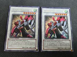 2x Turbo Warrior x2 CT05-EN004 Secret Rare Limited Edition NM Yugioh - Image 1