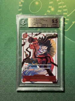 Monkey.D.Luffy - ST01-012 (3rd Anniversary Winner) St01-012 One Piece BGS 9,5 - Image 1