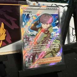 Pokemon TCG Ortega S&V Obsidian Flames Holo Ultra Rare Card 219/197 - Image 2