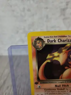 1st Edition Dark Charizard 4/82 Pokemon Team Rocket Holo Rare Card LP - NM WOTC - Image 3