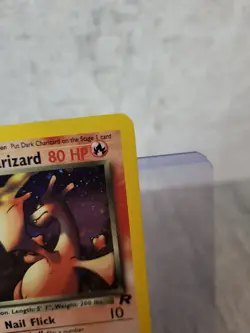 1st Edition Dark Charizard 4/82 Pokemon Team Rocket Holo Rare Card LP - NM WOTC - Image 4