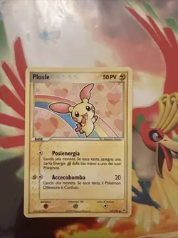 Pokemon Plusle EX TCG Hidden Legends Card 69/101 Regular Common Non-Holo - Image 1