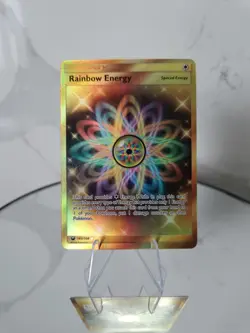 Rainbow Energy 183/168 SM - Celestial Storm Secret Rare Pokemon Card 🍬 - Image 1