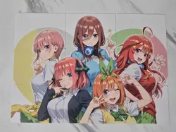 Genki Parade 3 - Anime Waifu Card - Complete Puzzle - Quintessential Quintuplets - Image 1