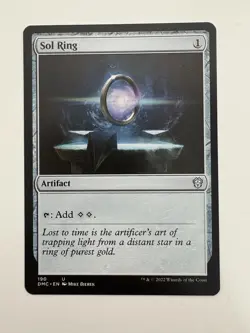 Sol Ring MTG Magic the Gathering Card NM Near Mint DMC - Image 1