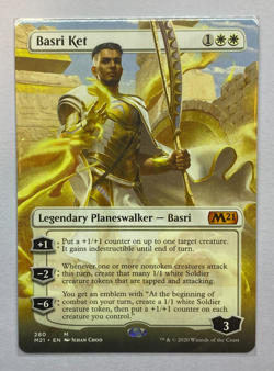 MTG - Core Set 2021 - Basri Ket - Borderless - NM - Image 1
