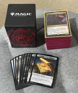 MTG Dungeons & Dragons Planar Portal Commander Deck Precon Sleeved + Deckbox - Image 1