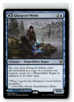 MTG Magic the Gathering Glasspool Mimic 60 / 280 Zendikar Rising - Image 1