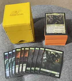 Tyranid Swarm Commander Deck MTG Warhammer 40k - Pre-con Sleeved + Deckbox - Image 1