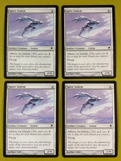 Spire Golem x4 Darksteel 4x Playset Magic the Gathering MTG - Image 1