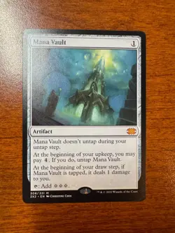 Mana Vault, Double Masters 2022, MTG, REGULAR, #308 Magic: The Gathering - Image 1