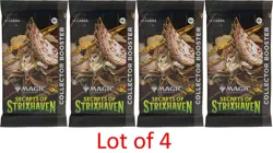 MTG Secrets of Strixhaven - Collector Booster Pack LOT OF 4 | PRESALE 4/27 - Image 1