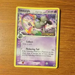 Pokemon TCG Smeargle Delta Species Reverse Holo EX Dragon Frontiers 39/101 60 HP - Image 1