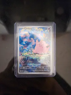 Pokemon TCG Clefairy 094/88 Perfect Order Illustration Rare Holo - Image 1