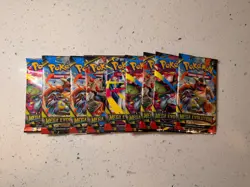 (Lot of 9) Pokemon TCG Mega Evolution Booster Pack Factory Sealed - Image 1
