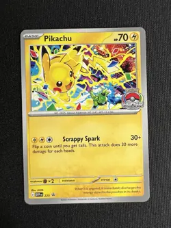 Pikachu - 225 (World Championship 2025) Card Sv: Scarlet & Violet DMG - Image 1