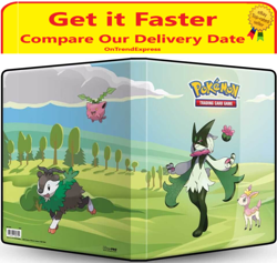 ULTRA PRO Pokemon TCG Portfolio 9 Pocket Card Album Morning Meadow - Image 1