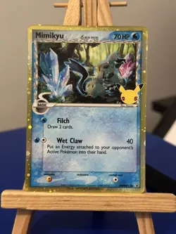 Pokemon Card TCG - Mimikyu Delta Species SWSH136 Promo Celebrations - Image 1