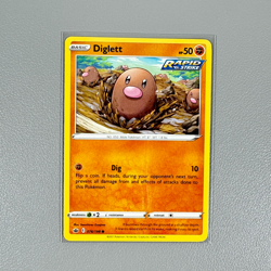 Pokemon TCG Card: DIGLETT 76/198 Rapid Strike | Common | Chilling Reign | NM - Image 2