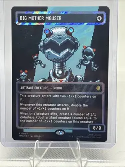 Big Mother Mouser (Borderless) (Surge Foil) Commander: Teenage Mutant Ninja... - Image 1