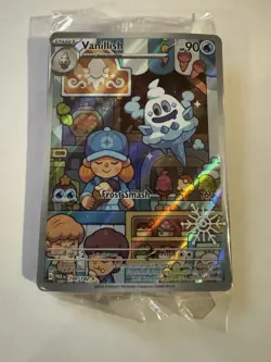 Vanillish 190/182 Pokemon TCG Holiday Calendar 2025 Festive Stamp Promo Card - Image 1