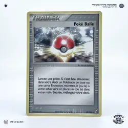 POKE BALLE 82/100 Gardiens de Cristal Bloc EX VF FR Carte Pokemon - Image 2