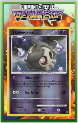Skelenox Reverse - DP07:Tempete - 59/100 - Carte Pokemon Francaise - Image 1
