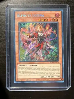 Elfnote Lucina (SECRET RARE) BPRO-EN010 (NM/M) 1st Edition Konami Yu-Gi-Oh! - Image 1
