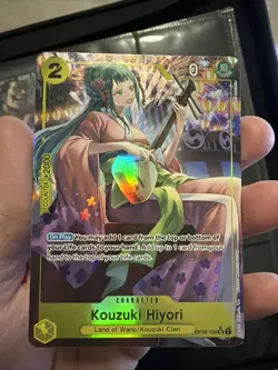 One Piece - Kouzuki Hiyori OP06-106 Alt Art - Wings of the Captain NM - Image 1