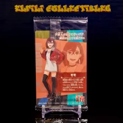 Momo Ayase Official Bandai Wafer Plastic Card Collection Dandadan Sealed - US! - Image 3