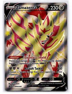 Zamazenta V (Shiny) SWSH: Sword & Shield Promo Cards SWSH293 Promo LP-NM - Image 1