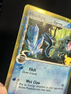 Mimikyu Delta Species SWSH136🌀SWIRL🌀OF CENTER Promo Card Holo FAST SHIP! - Image 3