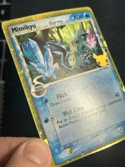 Mimikyu Delta Species SWSH136🌀SWIRL🌀OF CENTER Promo Card Holo FAST SHIP! - Image 4