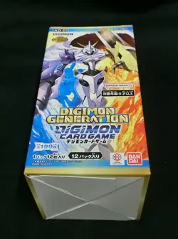 Digimon Card Game Advanced Booster Digimon Generation Sealed Box AD-01 Japanese - Image 4