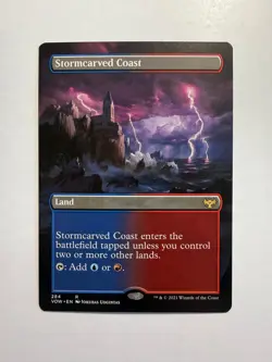 Stormcarved Coast (Borderless) 284 MTG Innistrad: Crimson Vow - Image 1