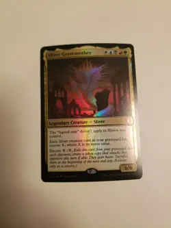 *** Sliver Gravemother *** FOIL Commander Masters NM/LP MTG English - Image 1