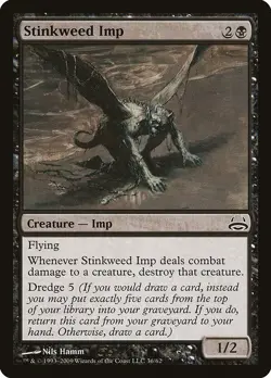 Stinkweed Imp 1x MtG Duel Decks: Divine vs. Demonic SP/NM - Image 1