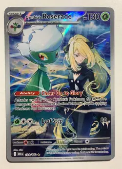 Pokemon TCG: Cynthia's Roserade 184/182 Sv10: Destined Rivals Holo - Image 1