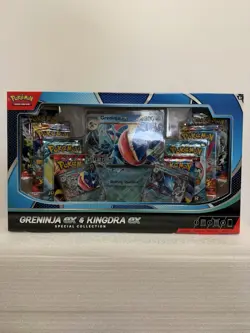 Pokemon Greninja ex & Kingdra ex Special Collection - New & Sealed - 8 Packs! - Image 1