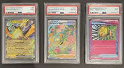 Pokemon Graded Card Lot (3) PSA 9’s / 8’s - Image 1