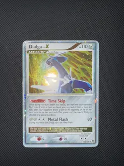 Pokemon Dialga LV.X 105/106 Great Encounters Holo Rare LV.X 110HP 2008 - Image 1