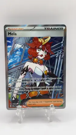 Mela 236/182 SV04: Paradox Rift Holo Full Art Ultra Rare Trainer Pokemon TCG - Image 1