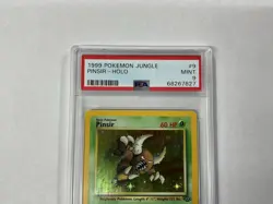 1999 POKEMON JUNGLE #9 PINSIR-HOLO PSA 9 - Image 3