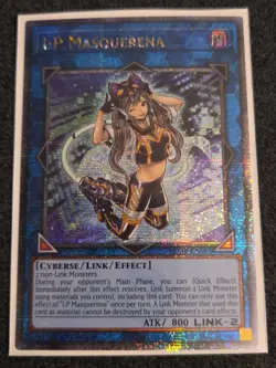 Yugioh! VLP I:P Masquerena - BLMR-EN085 - Quarter Century Secret Rare - 1st Edit - Image 1