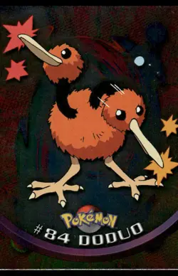 Pokemon Cards Doduo #84 Topps Trading Cards HOLO Series 2 Holo NM *2 - Image 1