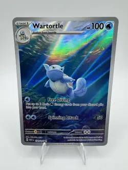 Pokemon TCG Wartortle Scarlet & Violet 151 Card Holo IR 171/165 - Image 1