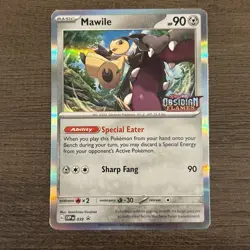 Pokemon Mawile Prerelease 039: Scarlet & Violet Promo Cards Holo Promo LP - Image 1