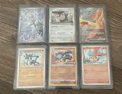 Pokemon TCG 6 card STAMPED PROMO lot really good condition nm to Mint condition - Image 1